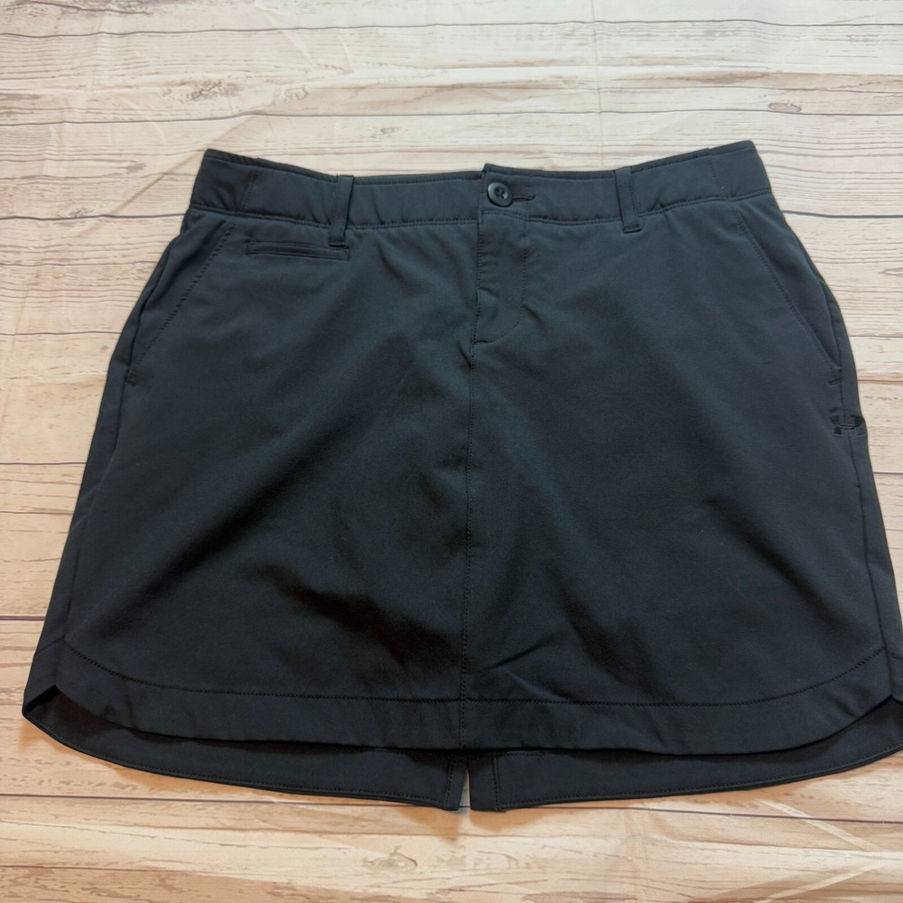 Under Armour Performance Black Golf Tennis Skirt Skort Women's‎ Size 2